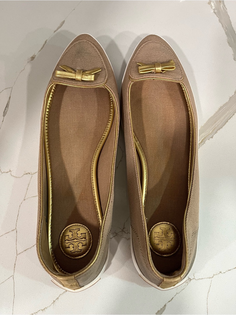 Tory Burch Women’s Size 10 Color Tan - Picture 5 of 13